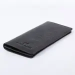 Black Executive Genuine Leather Long Wallet